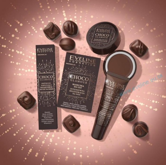Balsam - Ser pentru buze Choco Glamour Eveline [3]