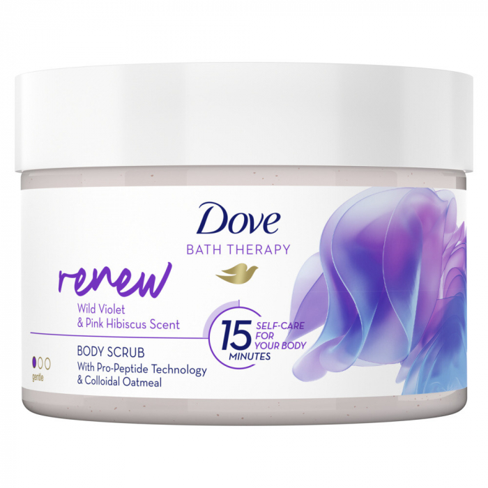 Bath Therapy Body Scrub Renew Dove 295 ml [1]