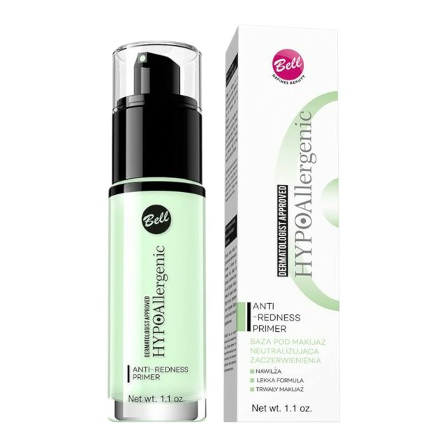 Bază de machiaj anti-roșeață, hipoalergenică Bell 30 g [1]