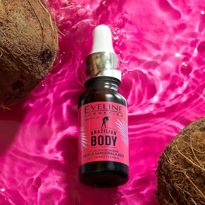 Brazilian Body Concentrated Self-Tan Drops Face&Body Eveline [3]