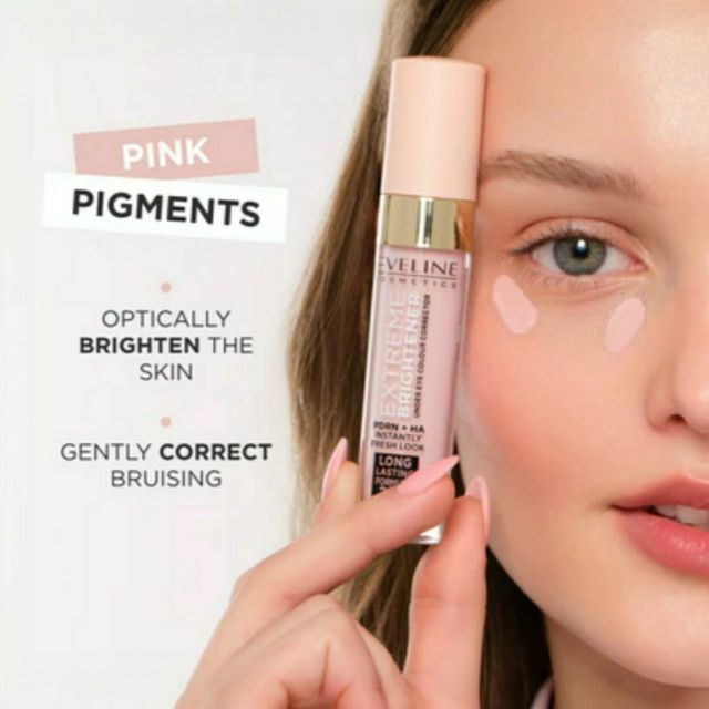 Corector iluminator cremos Extreme Brightener Under Eye Colour Corrector Eveline 7 ml [3]