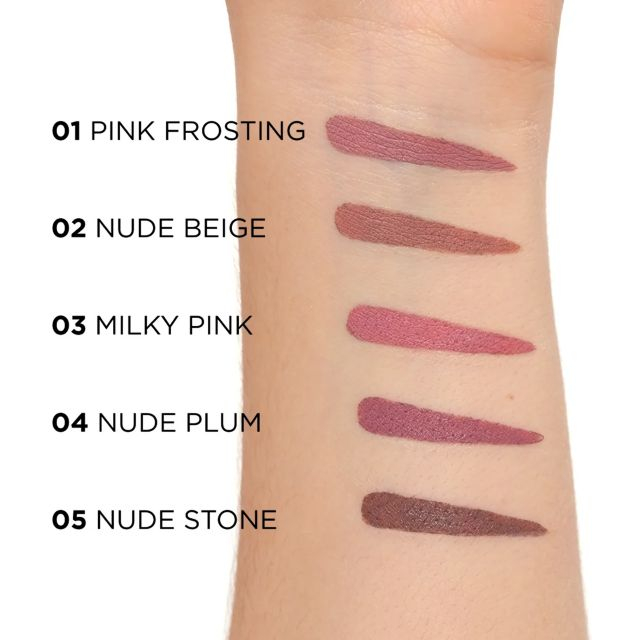 Creion de buze Click-up 04 nude plum Celebrity Nudes Superlasting Lipliner Eveline [3]