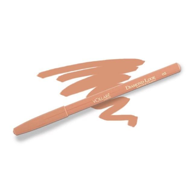 Creion de buze Diamond Look Lipstick 02 Classic Nude Vollare [2]