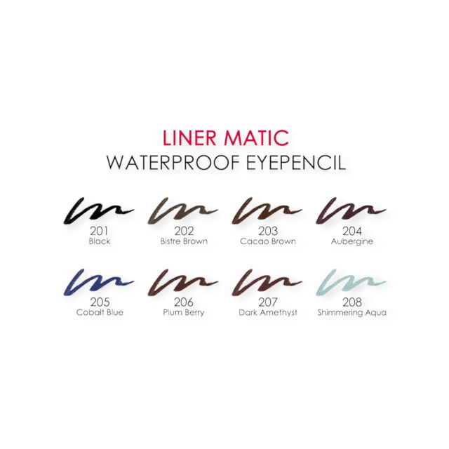 Creion de ochi retractabil 201 Black Liner Matic Waterproof Golden Rose 0.35 g [2]