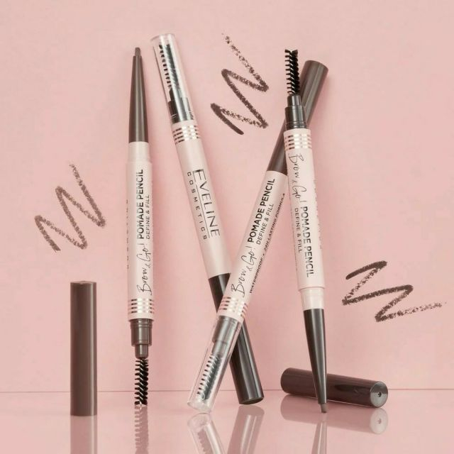 Creion pomadă pentru sprâncene Taupe Brow & Go! Eveline [2]