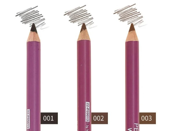 Creion sprancene 01 MN Perfect Eyebrow Pencil, Waterproof&Long Lasting [2]
