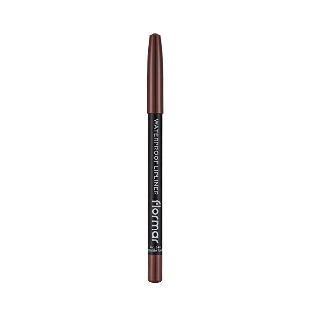 Creion Waterproof Lipliner 244 Chocolate Fondue Flormar 1.14 g [2]