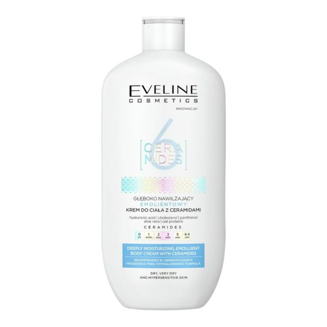 Cremă de corp emolientă, hidratantă Eveline 6 Ceramides 350 ml [1]