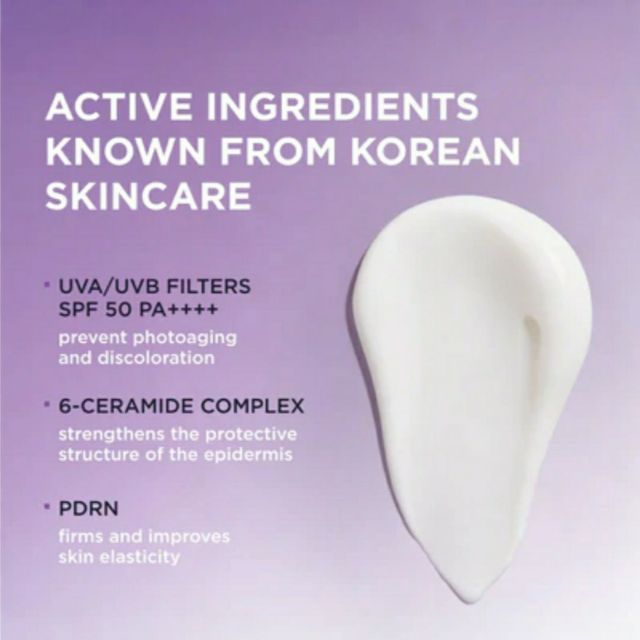 Cremă de față Cerabiome Moisturizing & Protective Light Cream SPF 50 Eveline 30 ml [4]
