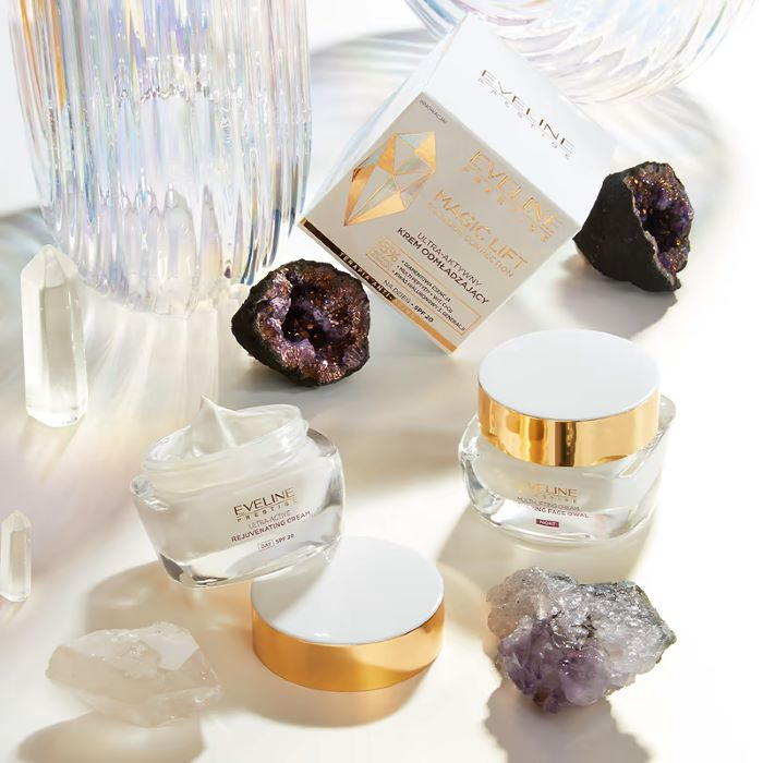 Crema de noapte Multi-Lifting pentru modelarea ovalului fetei Magic Lift Eveline [2]