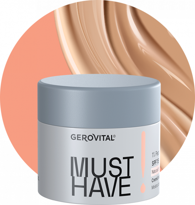 Cremă Hidratantă 1% Peptide SPF 15 Gerovital Must Have [2]
