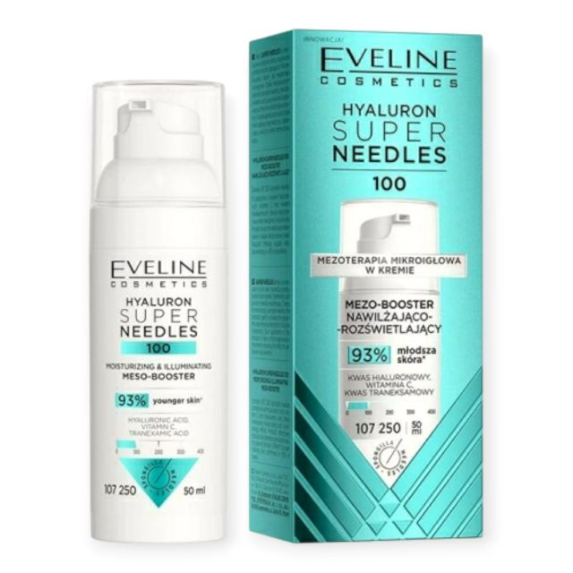 Cremă hidratantă și iluminatoare Hyaluron Super Needles 100 Eveline 50 ml [1]