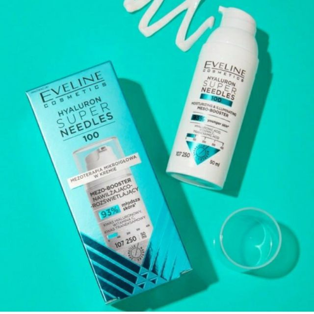 Cremă hidratantă și iluminatoare Hyaluron Super Needles 100 Eveline 50 ml [2]