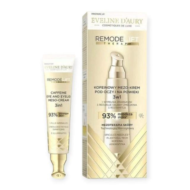 Cremă rejuvenantă pentru ochi și pleoape 3 -1 RemodeLift Therapy Eveline D'Aury 15 ml [1]