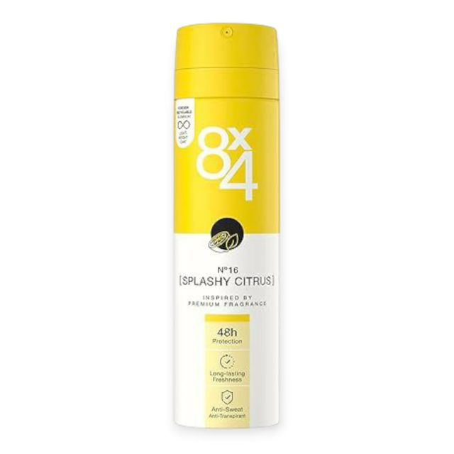 Deo spray 8 X 4 Splashy Citrus 150 ml [1]
