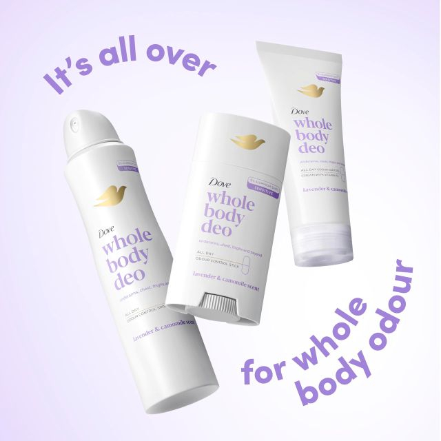 Deodorant Dove Whole Body Lavender & Camomile Scent 150 ml [2]