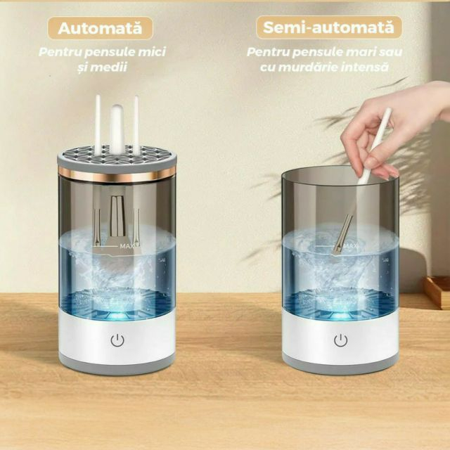 Dispozitiv portabil de curățare a pensulelor de machiaj [3]