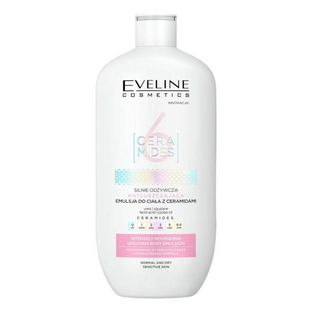 Emulsie corporală uleioasă nutritivă Eveline 6 Ceramides 350 ml [1]