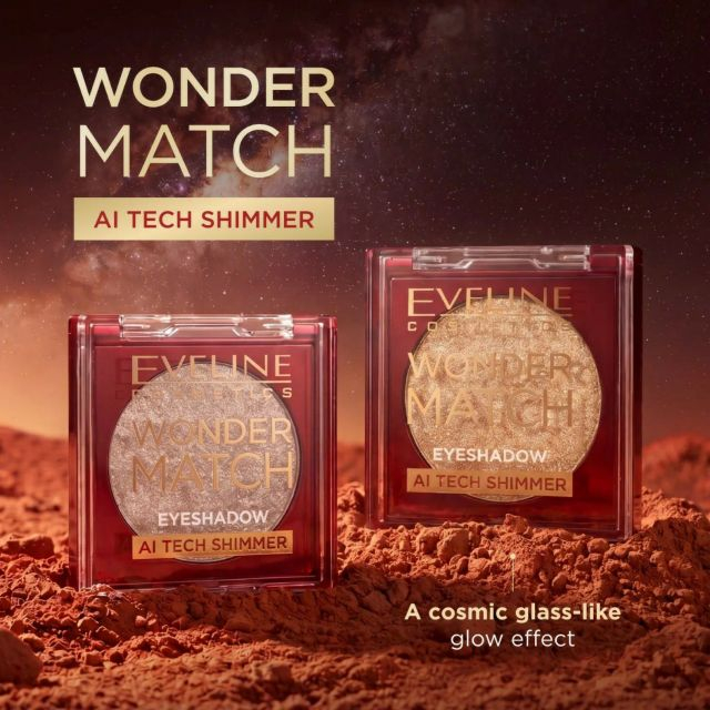 Fard de pleoape 10 Moon Sparkle AI Tech Shimmer Eveline Wonder Match Eyeshadow  3 g [3]