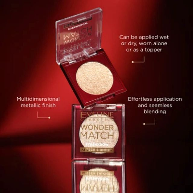 Fard de pleoape 20 Cosmic AI Tech Shimmer Eveline Wonder Match Eyeshadow  3 g [4]