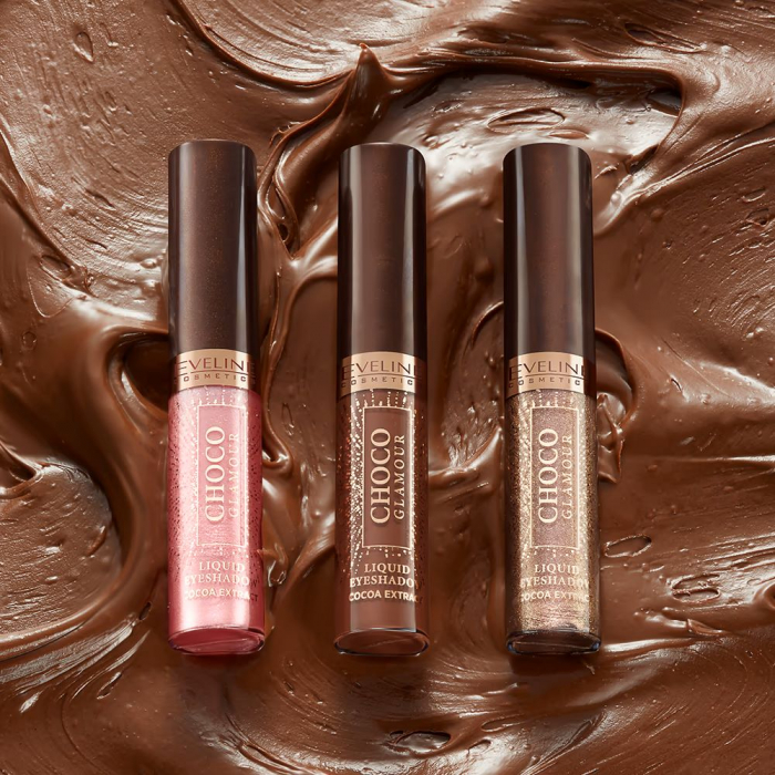 Fard pentru pleoape lichid Choco Glamour Eveline [3]