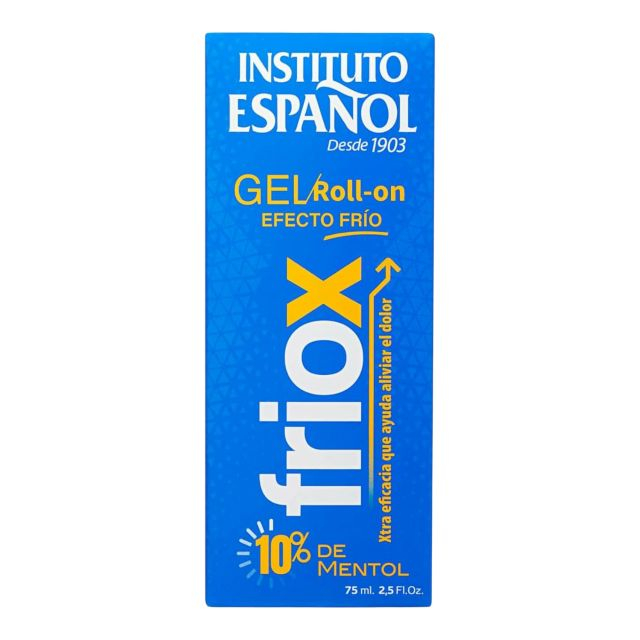 Gel analgezic local pentru ameliorarea durerilor musculare și articulare Instituto Español Friox Gel Roll-On Efecto Frío 75 ml [3]