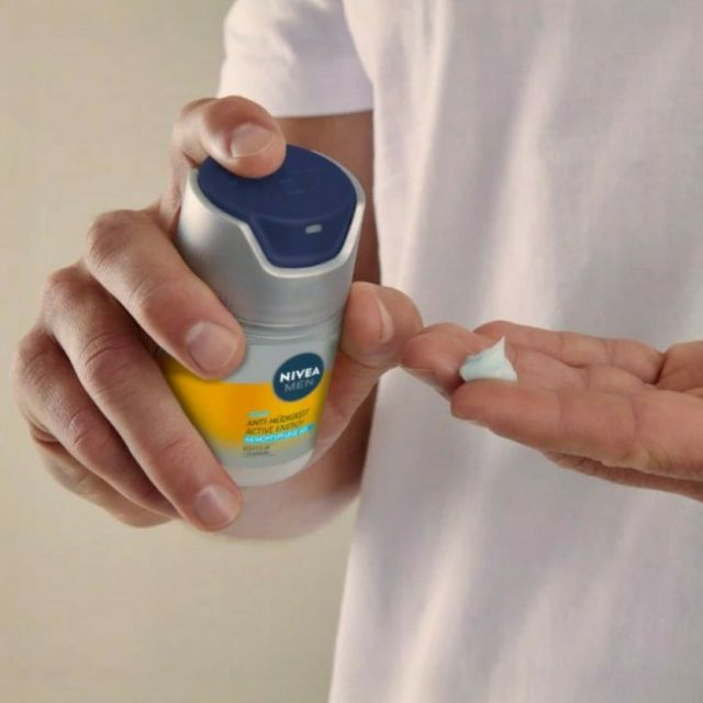 Gel cremă de îngrijire a feței Anti-oboseală NIVEA MEN Active Energy 50 ml [3]