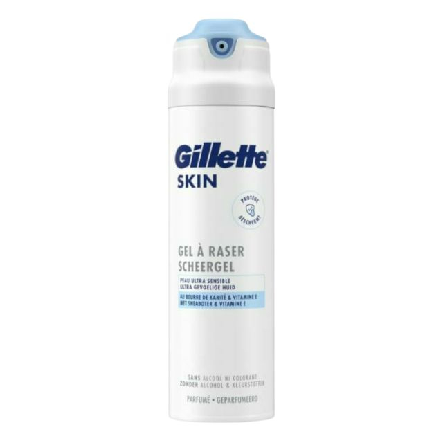 Gel de ras pentru piele sensibilă Gillette SKIN 200 ml [1]