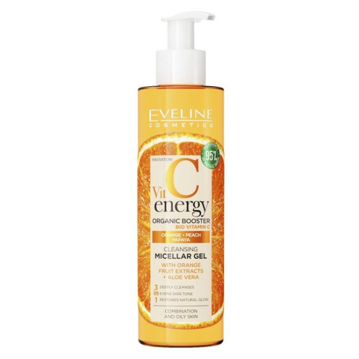 Gel micelar de curatare Vit C Energy 3 in 1 [1]