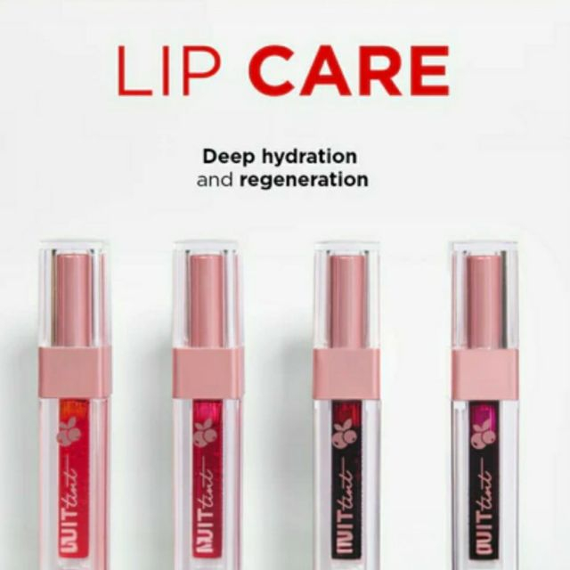 Gel nuanțator pentru buze 04 Superberry Superfruit Tint Eveline 4 ml [4]