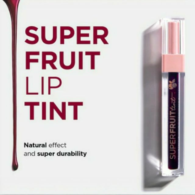 Gel nuanțator pentru buze 04 Superberry Superfruit Tint Eveline 4 ml [3]