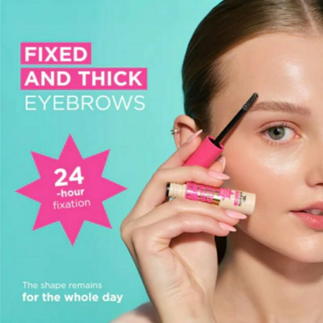Gel transparent pentru stilizarea și fixarea sprâncenelor cu efect de laminare Eveline 6 ml [5]