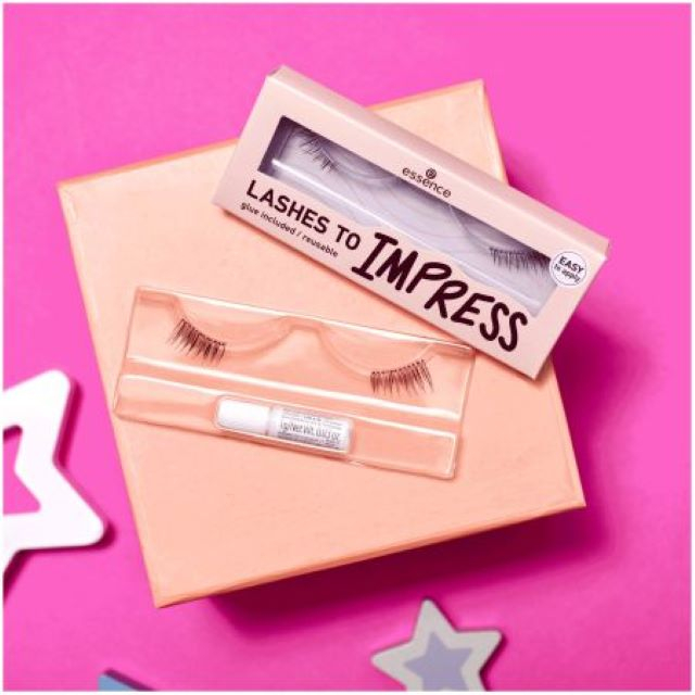 Gene false LASHES TO IMPRESS 03 - Half Lashes Essence 1 pereche [3]