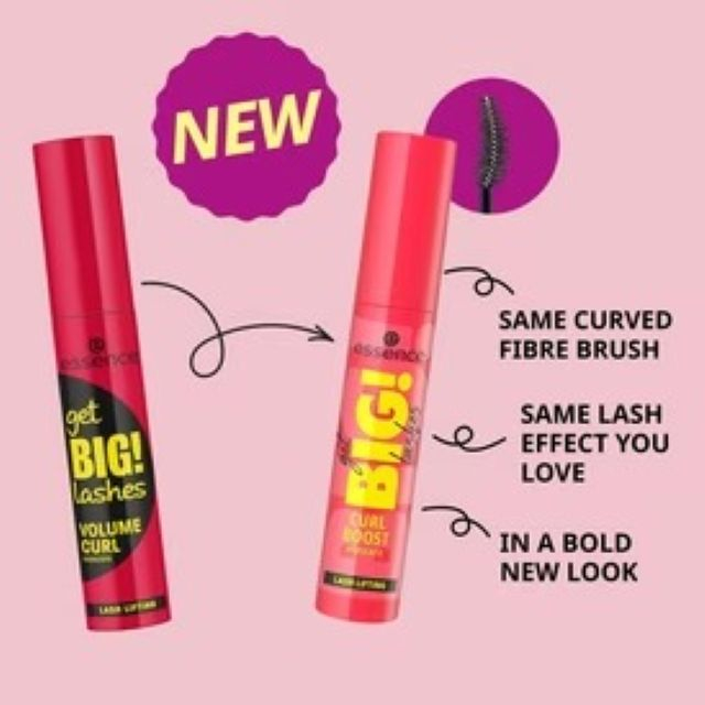 Get BIG! Lashes Volume Curl Mascara Essence 12 ml [3]
