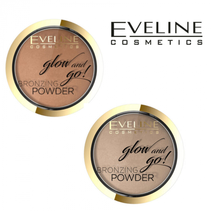 GLOW AND GO Baked bronzing powder Eveline [3]