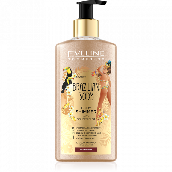 Iluminator cu particule aurii Eveline [1]