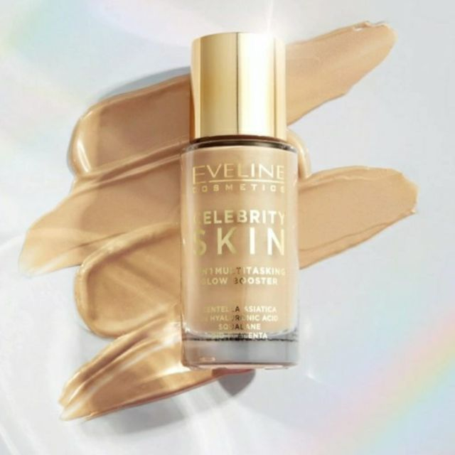 Iluminator pentru față/corp 01N Celebrity Skin 4-1 Multitasking Glow Booster Eveline 30 ml [3]