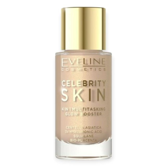Iluminator pentru față/corp 02N Celebrity Skin 4-1 Multitasking Glow Booster Eveline 30 ml [1]