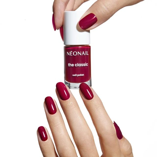 Lac de unghii (ojă) Rosy Red 14 NEONAIL The Classic 7.2 ml [3]