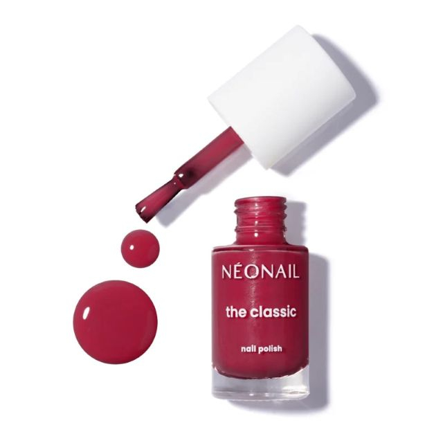 Lac de unghii (ojă) Rosy Red 14 NEONAIL The Classic 7.2 ml [2]