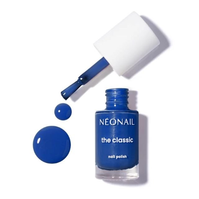 Lac de unghii (ojă) Denim Blue 17 NEONAIL The Classic 7.2 ml [2]
