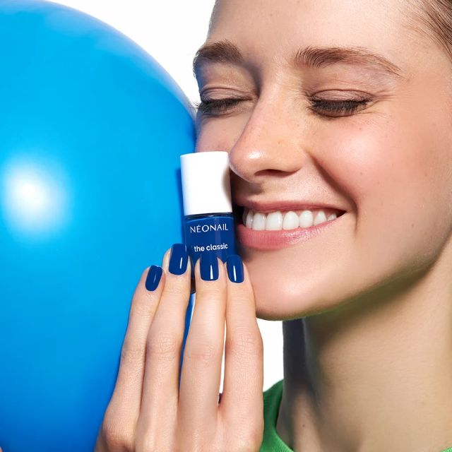 Lac de unghii (ojă) Denim Blue 17 NEONAIL The Classic 7.2 ml [3]