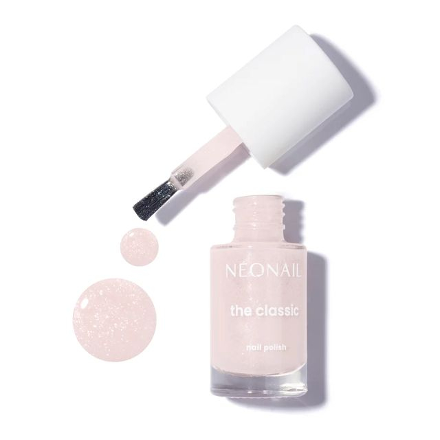 Lac de unghii (ojă) Glittery Milk 01 NEONAIL The Classic 7.2 ml [2]