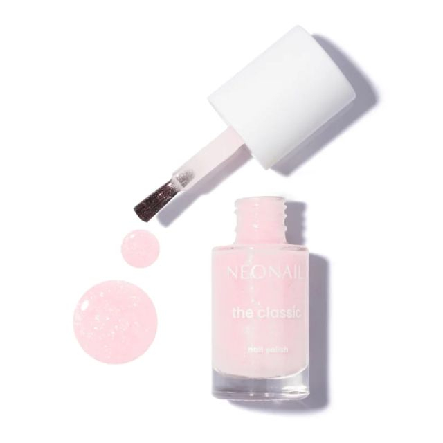 Lac de unghii (ojă) Glittery Pink 03 NEONAIL The Classic 7.2 ml [2]