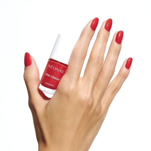 Lac de unghii (ojă) Just Red 12 NEONAIL The Classic 7.2 ml [3]
