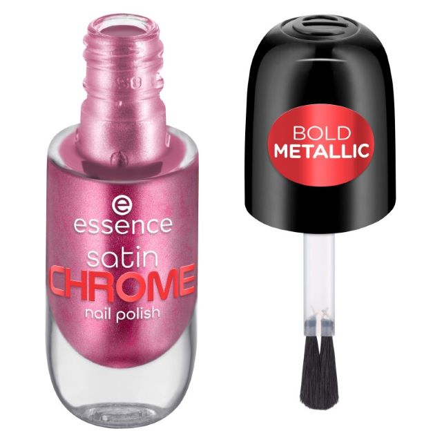 Lac pentru unghii Satin Chrome Essence 8 ml [2]