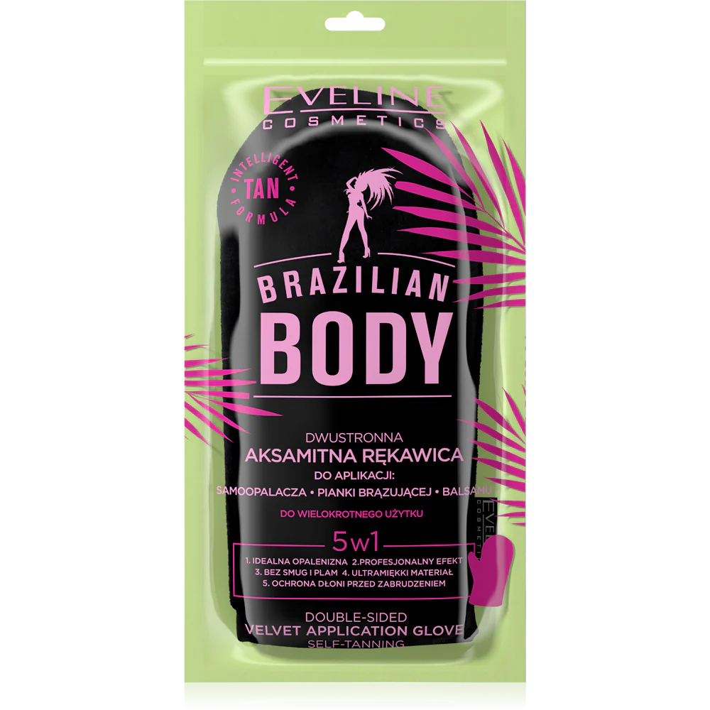 Manusa de catifea pentru aplicarea autobronzantului Brazilian Body Eveline [1]