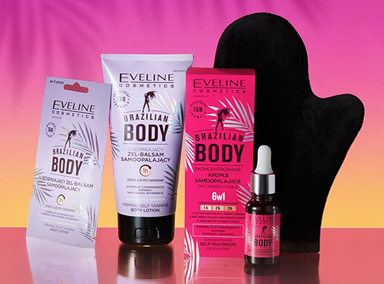 Manusa de catifea pentru aplicarea autobronzantului Brazilian Body Eveline [3]