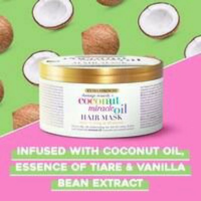 Mască pentru păr deteriorat Coconut Miracle Oil OGX 300 ml [3]