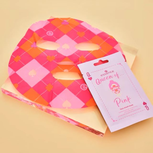 Mască șervețel pentru față Queen of... Pink 1 buc. [3]